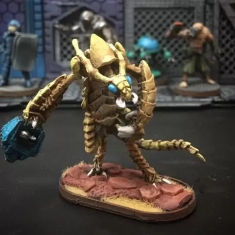 Insectoid Alien Conversion Kit (28mm/Heroic scale) by Arian Croft