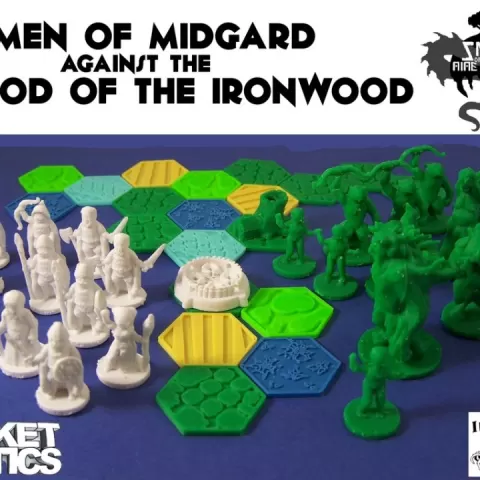 Pocket-Tactics: Men of Midgard against the Brood of the Ironwood (Second Edition) by Arian Croft