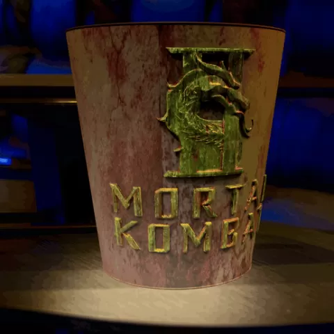 Mortal Kombat 2 popcorn bucket