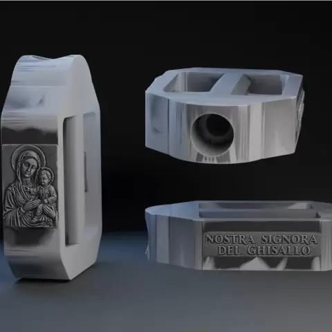 🚴‍♀️ Holy Bike Pedal – Our Lady of Ghisallo 3D Printable - pixelfab
