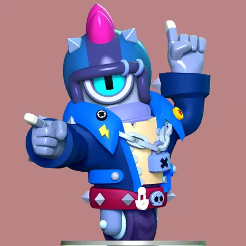 Stu - Brawl Stars - LoveModels