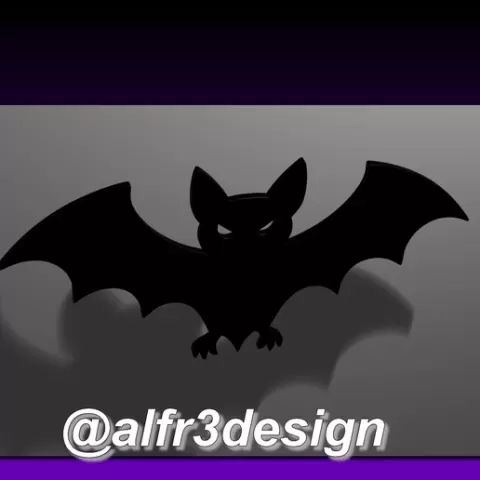 Halloween Bat Ornament