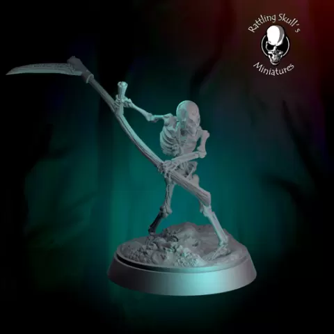 Skeleton Reaper pre supported