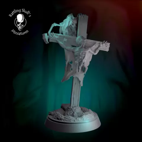 Skeleton Crucifier pre supported