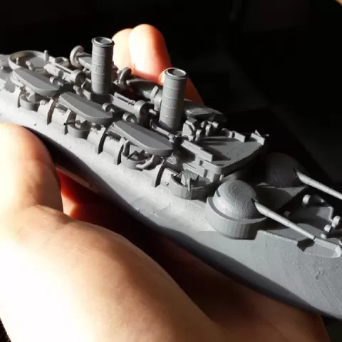 HMS Thunderchild by Michael Curry