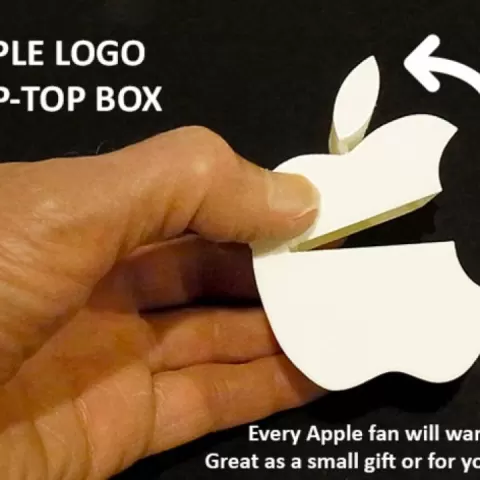 Apple Logo Flip-top Box by Muzz64