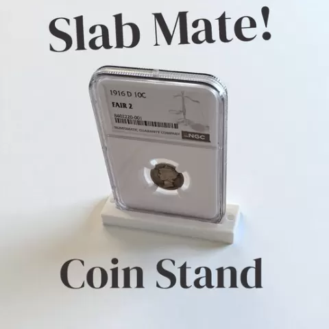 Slab Mate Coin Stand