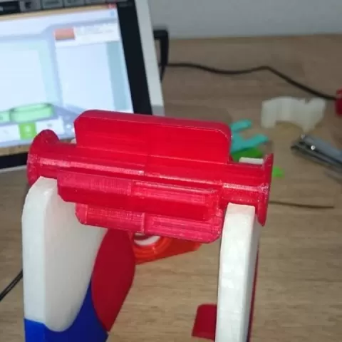 Spool shaft for FormFutura & ColorFabb Filament for Mark Wheadon's big spool holder by Michael G.