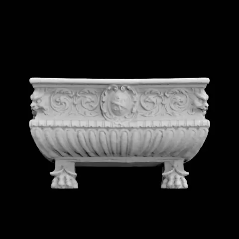 Basin of a wall fountain by Victoria and Albert Museum, London