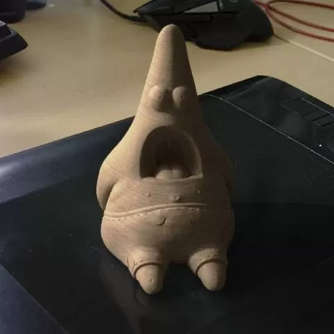 Patrick Star from Spongebob by Byambaa Erdene