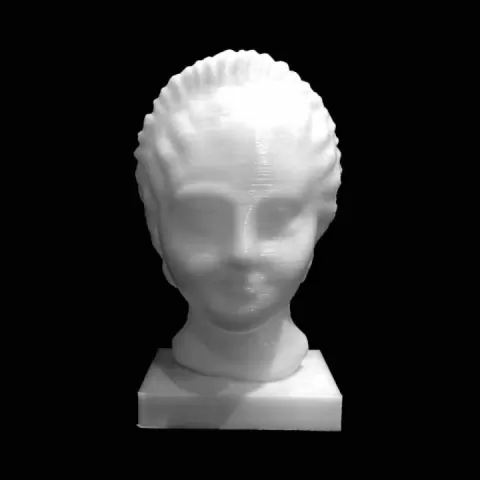 Head of a Goddess 1 at The British Museum, London by Scan The World