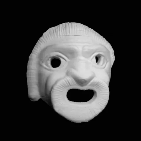 Mask of a Slave at The British Museum, London by Scan The World