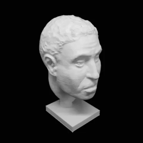 Man of Roman Egypt at The British Museum, London by Scan The World