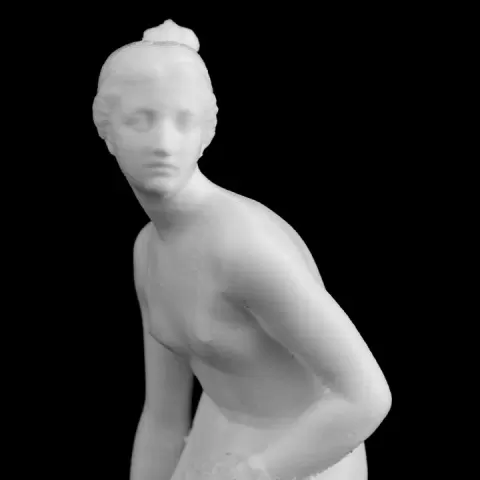 Nymph Untying Sandal at the Royal Academy, London by Scan The World