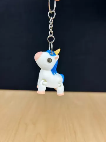 Unicorn Keychain