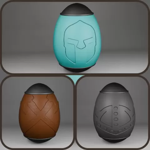 Egg Containers - Battle Set