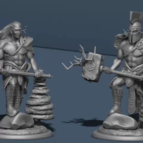 Empyrean Wielding Hammer