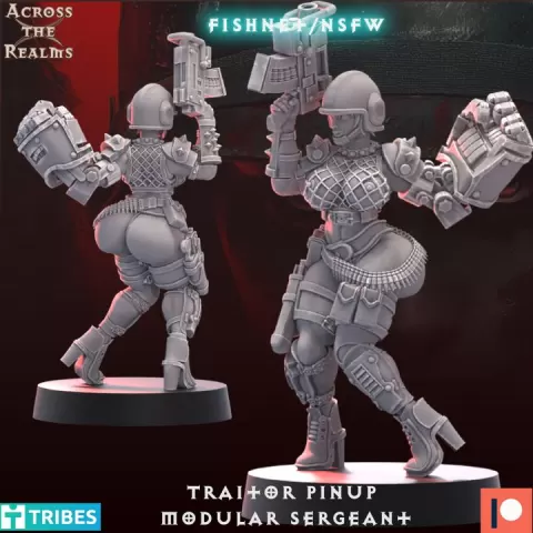 Traitor Pinup Modular Sergeant by Across the Realms