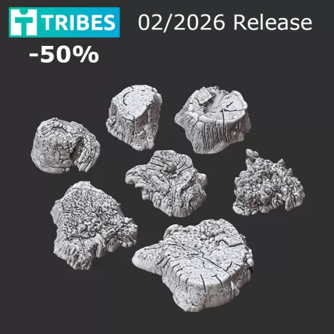 Tree Stump Pack by Sculpting George