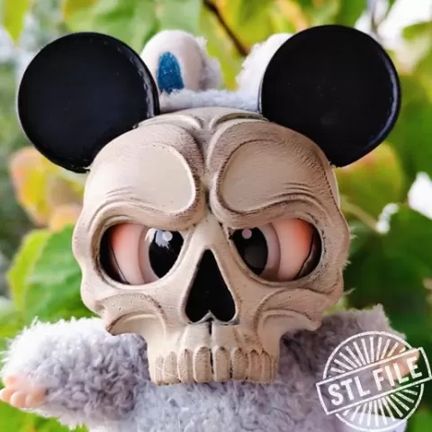 Skull Mouse Mask