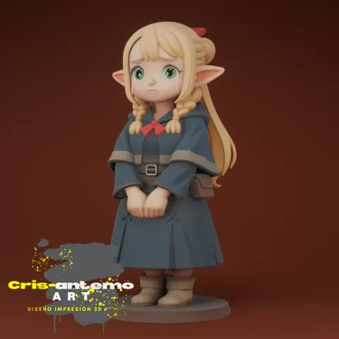 Marcille - Fanart kawaii of Delicious in Dungeon (Dungeons & Dungeons)