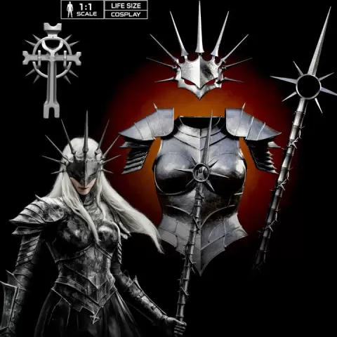 LORDS OF THE FALLEN II ENIGMATIC CHARACTER COSPLAY life size - Fan Art STL by Abyss Art Studio