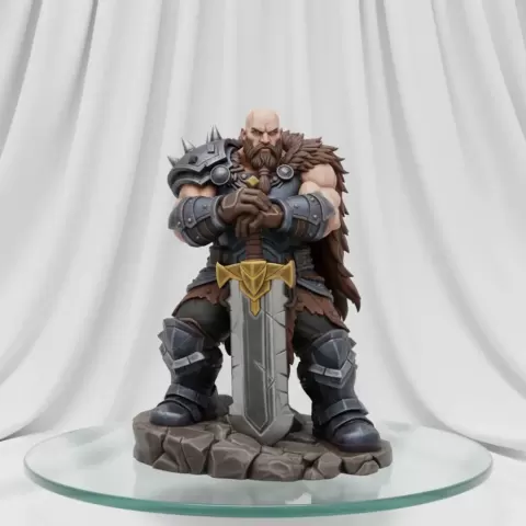 Deadly sword warrior - Radiance Designs