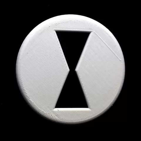 Black Widow Logo by 3D Custom Print