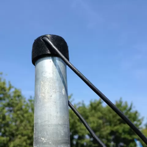 Trampoline Net Holder by Thomas Palm