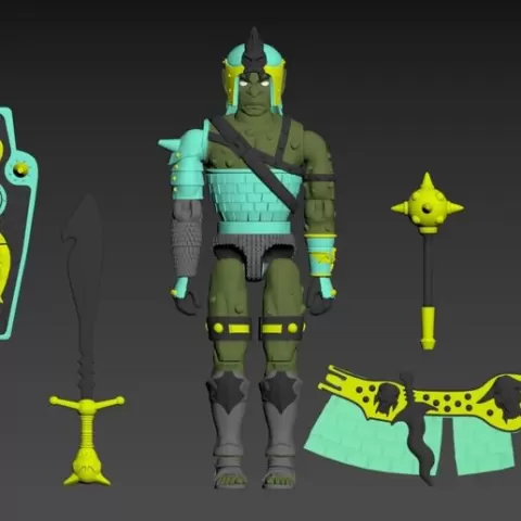 Dungeons & Dragons Ogre King action figure