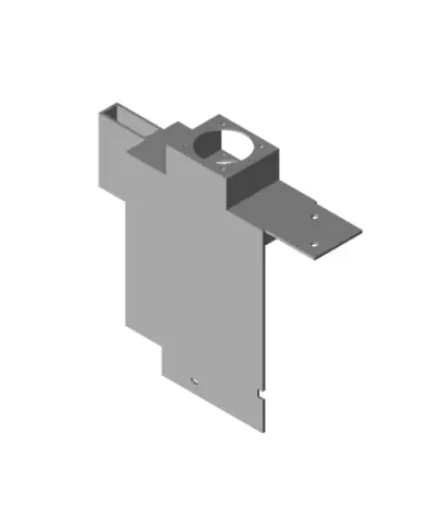 Ender 3 case for BigTreeTech SKR board with card slot - Bottom Case - 40 x 40 x 20 No guard.stl