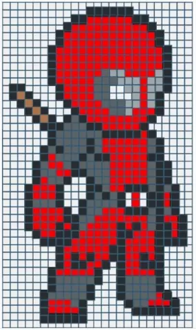 deadpool pixel