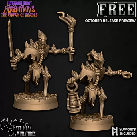 The Crown of Shades Free Files by Battle Yak Miniatures