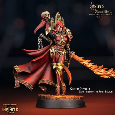 Sister Reyallia Sanctifier of the First Legion by Heroes Infinite