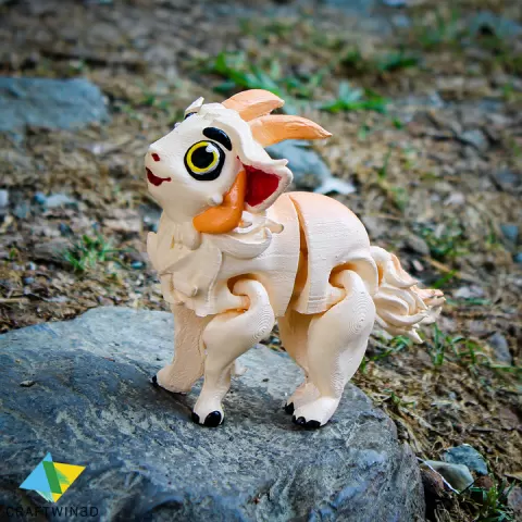 Cute flexy goat by Craftwin