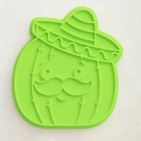 Chubby Captus Cookie Cutter