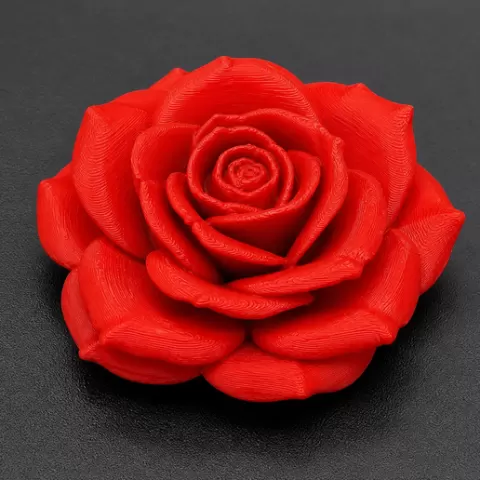 3D rose model