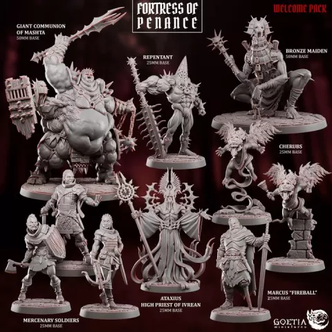 Fortress of Penance | The Ivreanate by Goetia Miniatures