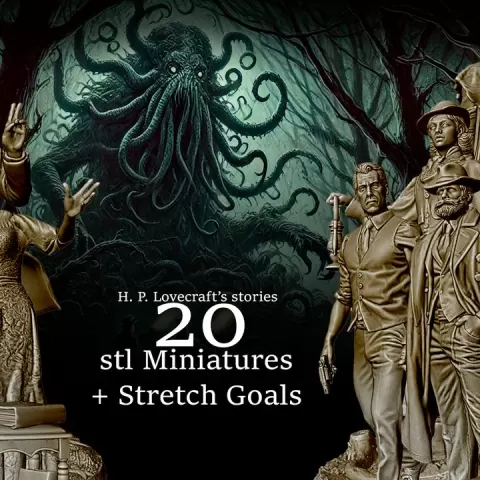 Whispers of Arkham & Dunwich – Lovecraft Stories Volume III (Set Complete) by Luis Moreno Santana