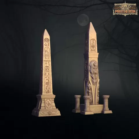 Ancient city of the great pharaohs - Obelisks by World of Pratheron