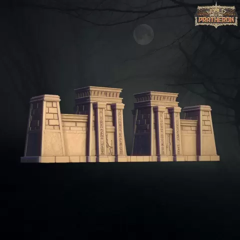 Ancient city of the great pharaohs - Small Gate3 by World of Pratheron
