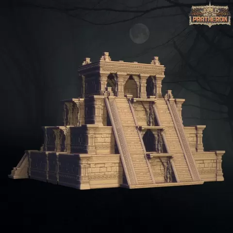 Ruins of the Ancients - The Great Temple by World of Pratheron