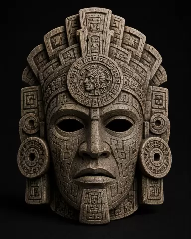 Legends Mask Collection #01 Máscara Maya Ancestral