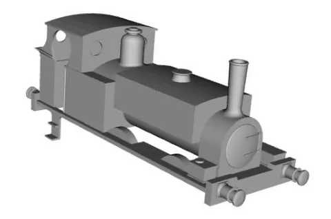 Selsey Tramway/West Sussex Railway 0-4-2ST Chichester no1 loco early 1/32 scale