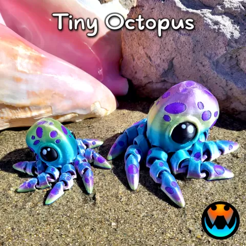 Tiny Octopus by Cinderwing3D