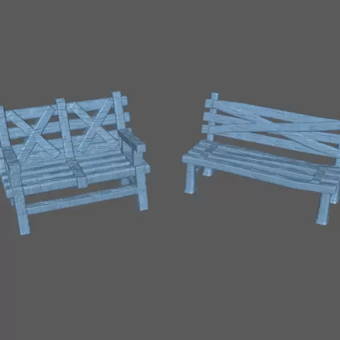 2 different Benches by ZBB EditionS
