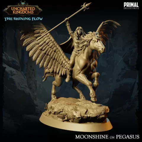 Cleric - Moonshine on Pegasus - June 2024 - Uncharted Kingdoms by PRIMAL Collectibles