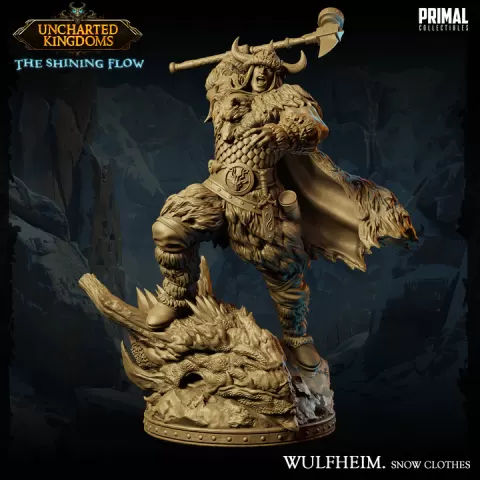 Barbarian - Wulfheim - Snow Clothes - June 2024 - Uncharted Kingdoms by PRIMAL Collectibles