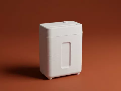 1:12 Scale Miniature Paper Shredder