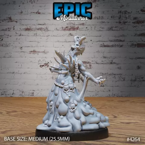 Death Ooze Sacrifice / Formless Spawn / Sewers Warrior / Underground City Villager / Slime Creature / Swamp & Marshland Beast by Epic-Miniatures